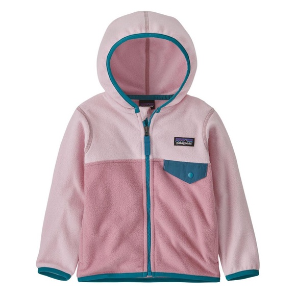 Girls Patagonia Hooded Micro Fleece - Picture 1 of 1